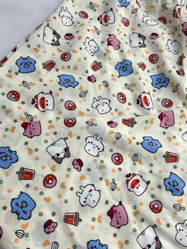 شلوار نخ پنبه کولر دار