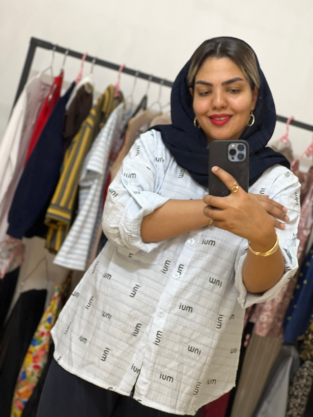 شومیز طرح miu با جنسی نرم و لطیف