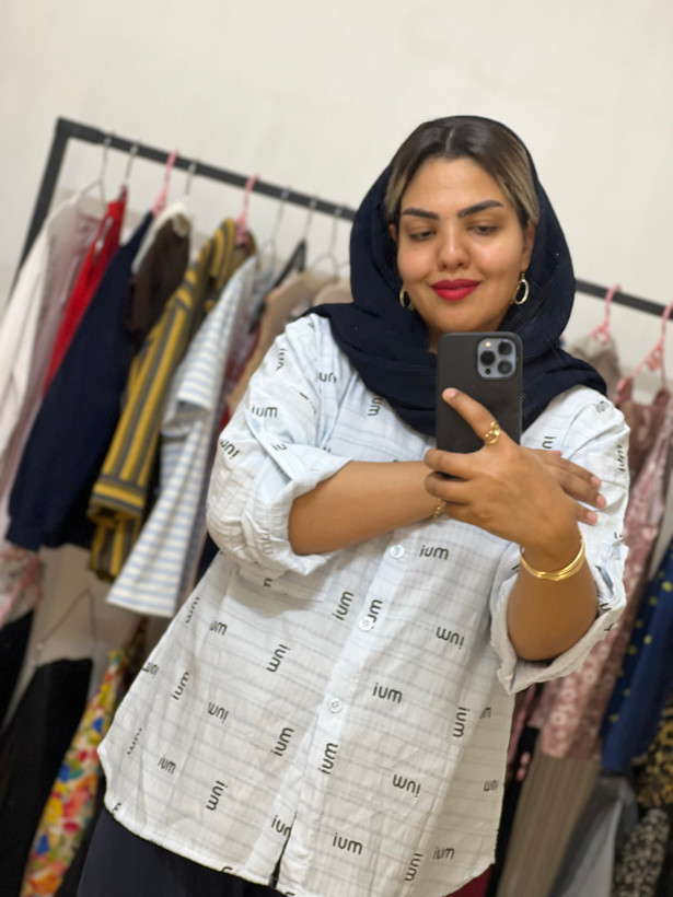 شومیز طرح miu با جنسی نرم و لطیف